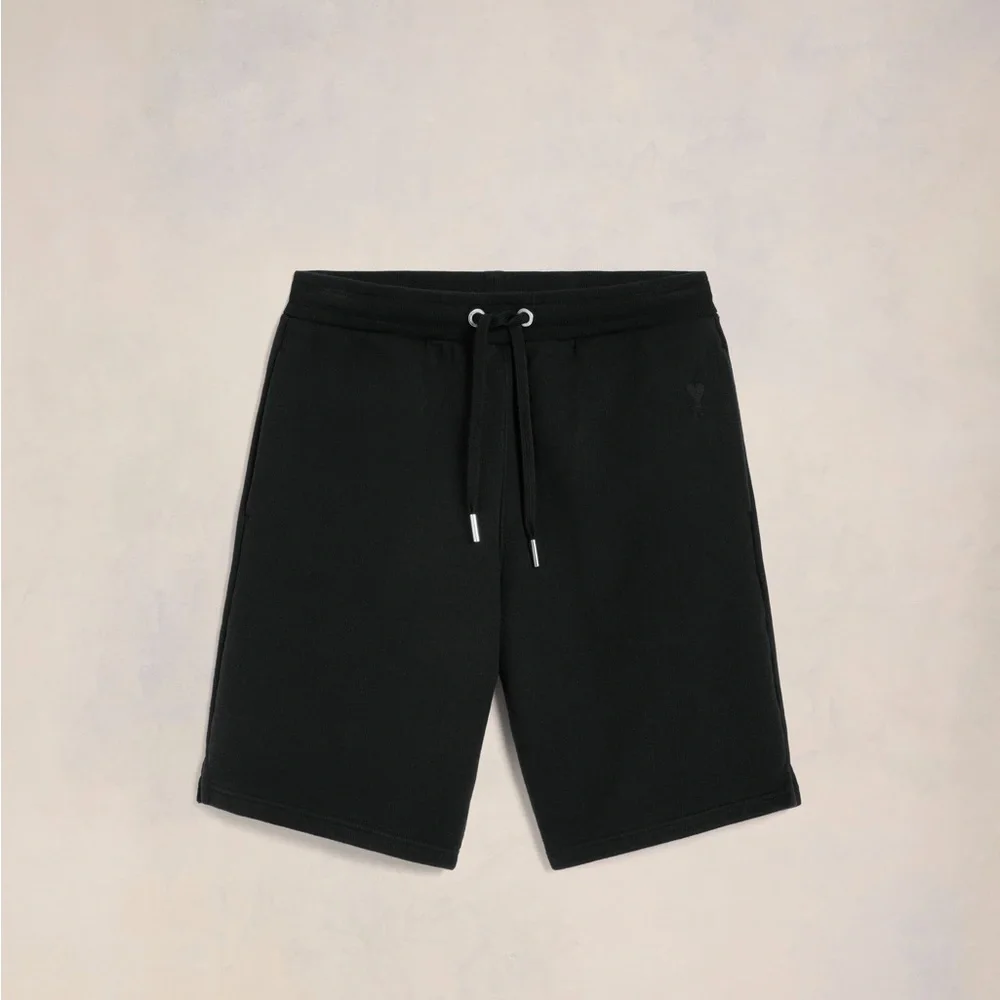 AMI Paris Men’s‎ De Coeur Shorts Heavy Loopback Organic Cotton- XL